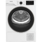 Hotpoint Ariston HPTS 74D BS IT, Capacità 7kg, classe C, EasyIron, Slim, PetHair Removal | Profondità mobile 46 cm