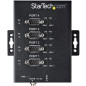 StarTech.com Hub Seriale 4 Porte da USB a RS232/RS485/RS422 -Hub Convertitore industriale da USB 2.0 a DB9 - Protezione IP30 -
