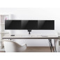 Equip Staffa di montaggio da scrivania per monitor tripli da 17” a 27” 650134 Equip Staffa di montaggio da scrivania per monitor tripli da 17” a 27” 650134