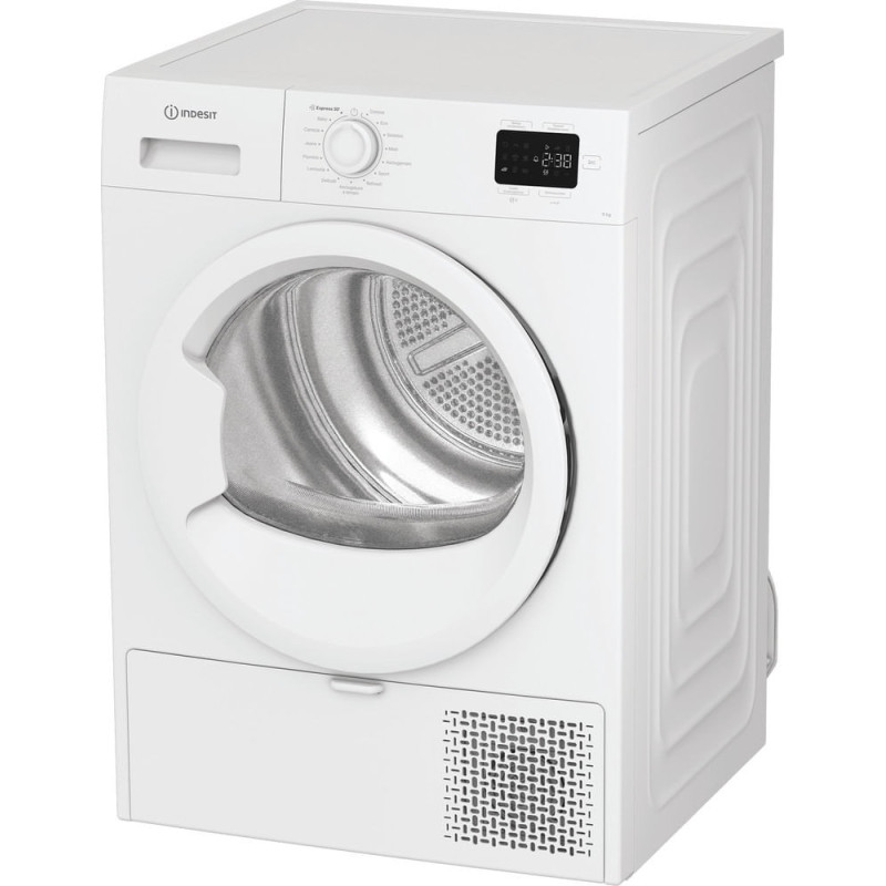 Indesit C YD 92D WW IT, Capacità 9kg, classe E, colore White, Dispay digitale, QuickDry Indesit C YD 92D WW IT, Capacità 9kg, classe E, colore White, Dispay digitale, QuickDry