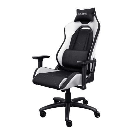 Trust GXT 714 RUYA Sedia per gaming universale Nero, Bianco 25065