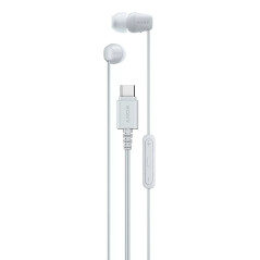 Sony IER-EX15C Auricolare Cablato In-ear Musica e Chiamate USB tipo-C Bianco