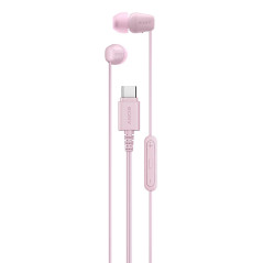 Sony IER-EX15C Auricolare Cablato In-ear Musica e Chiamate USB tipo-C Rosa