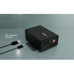 i-tec USB-C/USB-A Metal Charging + data HUB, 15W per port, 10x USB-C CACHRGHUB10C