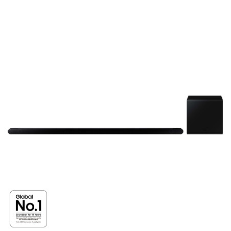 Samsung Soundbar HW-S800D/ZF Serie S, 10 Speaker, Wireless Dolby Atmos, Audio a 3.1.2 Canali, Q-Simphony, Alexa integrato e