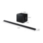 Samsung Soundbar HW-S800D/ZF Serie S, 10 Speaker, Wireless Dolby Atmos, Audio a 3.1.2 Canali, Q-Simphony, Alexa integrato e
