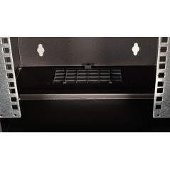 Equip EWM-06-3030-B rack 6U Da parete Nero