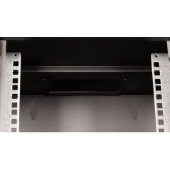 Equip EWM-06-3030-B rack 6U Da parete Nero