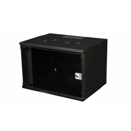 Equip EWM-07-5440-B rack 7U Da parete Nero