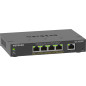 NETGEAR 5-Port Gigabit Ethernet PoE+ Plus Switch (GS305EP) Gestito L2/L3 Gigabit Ethernet (10/100/1000) Supporto  GS305EP-100PES