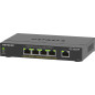 NETGEAR 5-Port Gigabit Ethernet PoE+ Plus Switch (GS305EP) Gestito L2/L3 Gigabit Ethernet (10/100/1000) Supporto  GS305EP-100PES