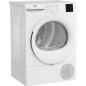 Beko BMT73EW Asciugatrice 7kg, Classe D, Linea Estetica NX, motore asincrono, Display digitale, colore Bianco, oblò Bianco