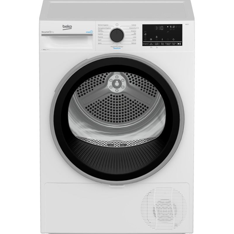 Beko BT3103IS: Asciugatrice 10kg, classe C, motore inverter Beko BT3103IS: Asciugatrice 10kg, classe C, motore inverter