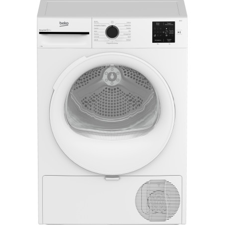 Beko BMT93EW 9kg, Classe D, Linea Estetica NX, motore asincrono, Display digitale, colore Bianco, oblò Bianco