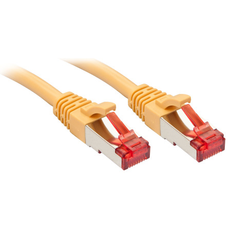 Lindy Rj45 Rj45 Cat6 3m cavo di rete Giallo S FTP (S-STP)
