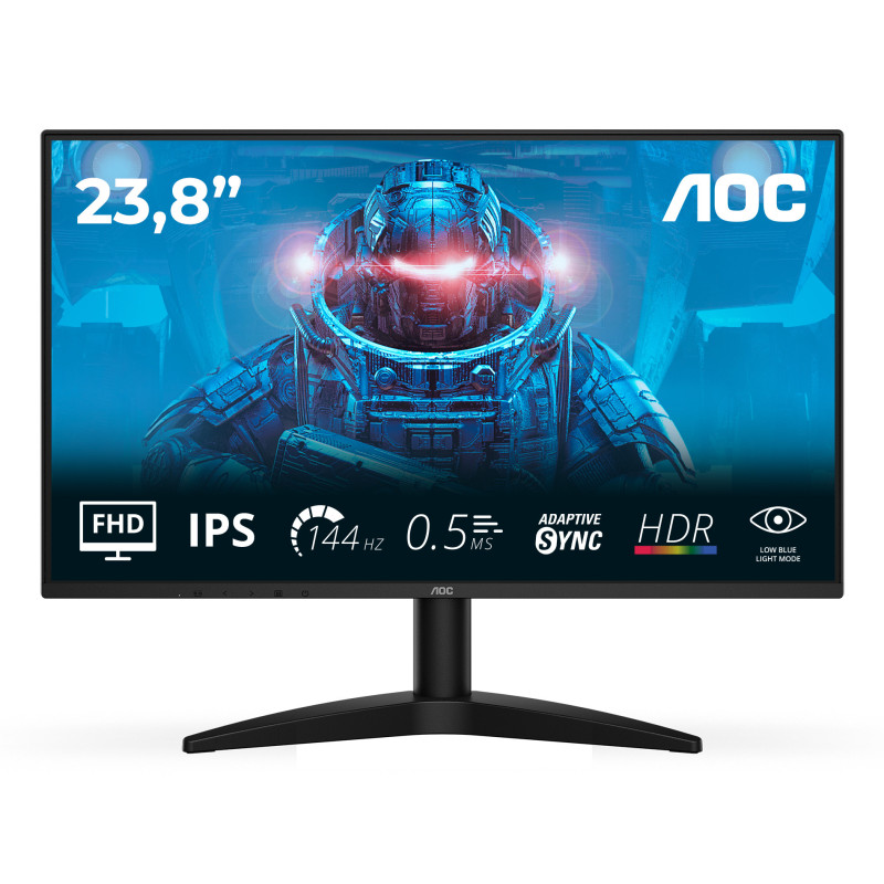 AOC 24B36X Monitor PC 60,5 cm (23.8") 1920 x 1080 Pixel Full HD LED Nero