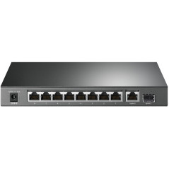 TP-Link TL-SG1210P switch di rete Non gestito Gigabit Ethernet (10/100/1000) Supporto Power over Ethernet (PoE) Grigio