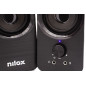 Nilox CASSE ACUSTICHE PC 6W 1-via Nero Cablato 3 W