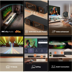 Hisense HS1000 Nero 2.0 canali 120 W