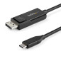 StarTech.com Cavo adattatore da USB C a DisplayPort 1.2 da 1m - Cavo video bidirezionale da DP a USB-C o USB-C a DP 4 CDP2DP1MBD