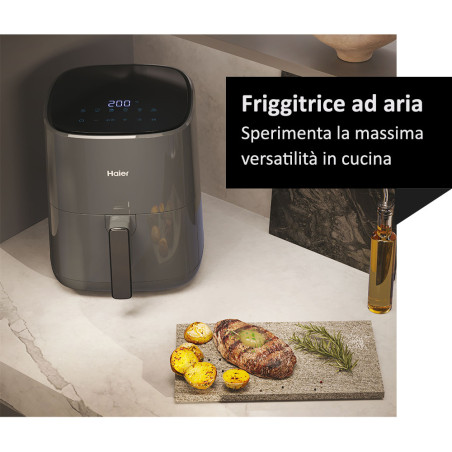Friggitrice Haier HAF5P 011 ad aria calda Singolo 5 L Indipendente 1500 W Nero
