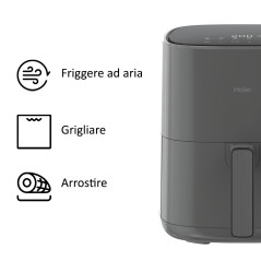 Friggitrice Haier HAF5P 011 ad aria calda Singolo 5 L Indipendente 1500 W Nero