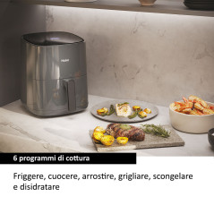 Friggitrice Haier HAF5P 011 ad aria calda Singolo 5 L Indipendente 1500 W Nero