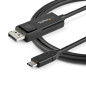 StarTech.com Cavo adattatore da USB C a DisplayPort 1.2 da 1m - Cavo video bidirezionale da DP a USB-C o USB-C a DP 4 CDP2DP1MBD