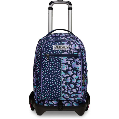 Seven Jack 3wd Trolley, Bambini e ragazzi, Multicolore, 37 x 51 x 27 cm