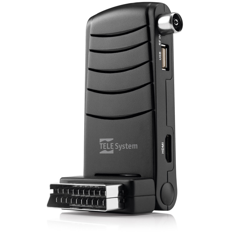 Mini Decoder T2 TS6005 SCART / HDMI HD  STEALTH SCART