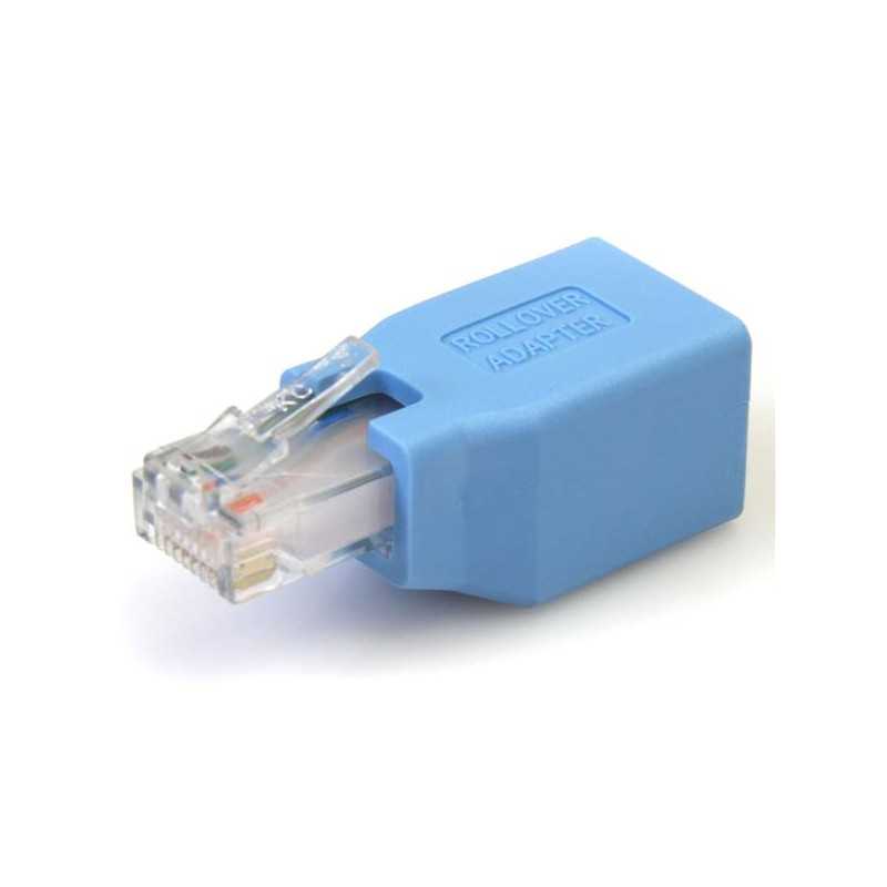 StarTech.com Adattatore cavo console Cisco per cavo Ethernet RJ45 M/F ROLLOVER StarTech.com Adattatore cavo console Cisco per cavo Ethernet RJ45 M/F ROLLOVER