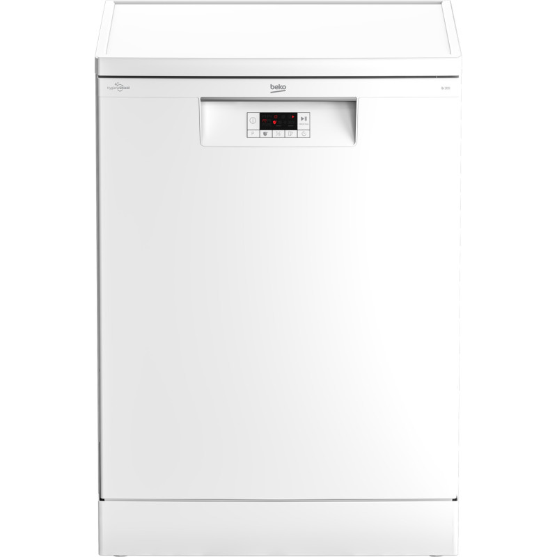 Beko b300 Lavastoviglie a libera installazione 60 cm, Classe D, 45dBA, 14 coperti, 5 programmi Beko b300 Lavastoviglie a libera installazione 60 cm, Classe D, 45dBA, 14 coperti, 5 programmi