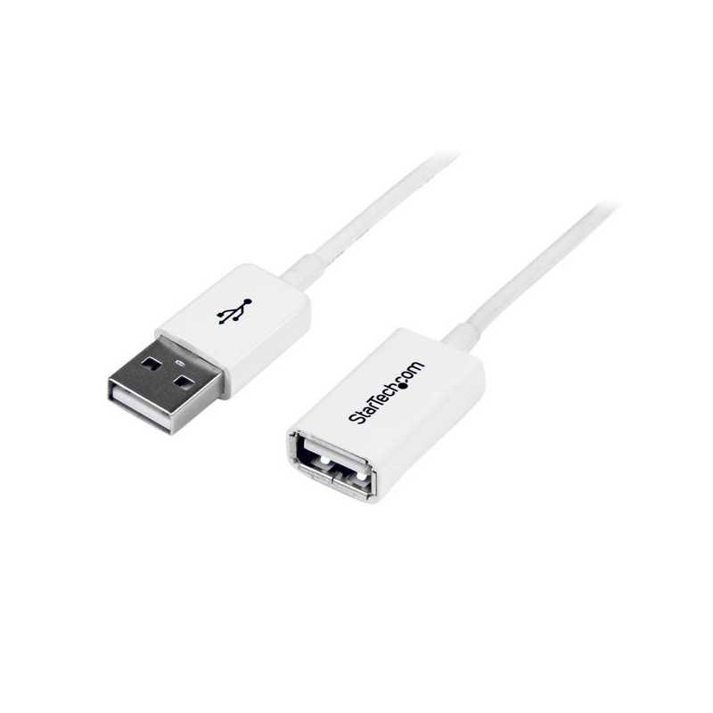 StarTech.com Cavo prolunga USB 2.0 da A ad A - Cavo Extender USB2.0 Maschio / Femmina da 3m - Bianco USBEXTPAA3MW