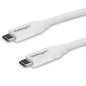 StarTech.com Cavo USB-C a USB-C 5A PD - M/M - Bianco - 4m - USB 2.0 - Conforme USB-IF USB2C5C4MW
