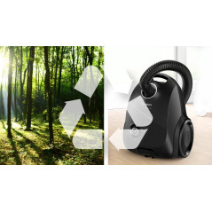 Bosch Serie 2 BGLS2BA1 Aspirapolvere con sacco Nero