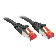Lindy RJ-45 Cat.6 S FTP 20m cavo di rete Nero Cat6 S FTP (S-STP)