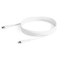 StarTech.com Cavo durevole da USB-C a Lightning da 2m bianco - Cavo di alimentazione/sincronizzazione in Fibra aram RUSBCLTMM2MW