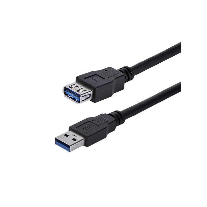 StarTech.com Cavo di prolunga USB 3.0 SuperSpeed da 1 m A ad A nero - M/F USB3SEXT1MBK