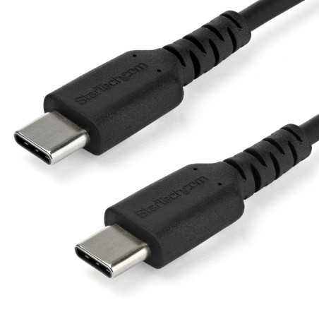 StarTech.com Cavo di Ricarica USB-C da 2m - Resistente Cavetto USB-C di Ricarica Veloce e Sync da USB 2.0 a USB Type  RUSB2CC2MB