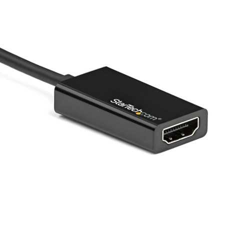 StarTech.com Adattatore DisplayPort a HDMI 4K 60Hz - Convertitore video attivo da DP 1.4 a HDMI 2.0 - Dongle/Cavo ada DP2HD4K60S