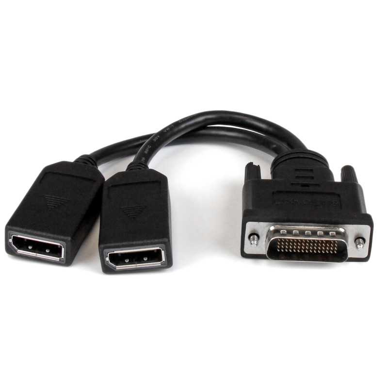 StarTech.com Cavo Adattatore LFH59 / DMS59 a doppio DisplayPort - Convertitore LFH59 a due uscite DP da 20cm DMSDPDP1 StarTech.com Cavo Adattatore LFH59 / DMS59 a doppio DisplayPort - Convertitore LFH59 a due uscite DP da 20cm DMSDPDP1
