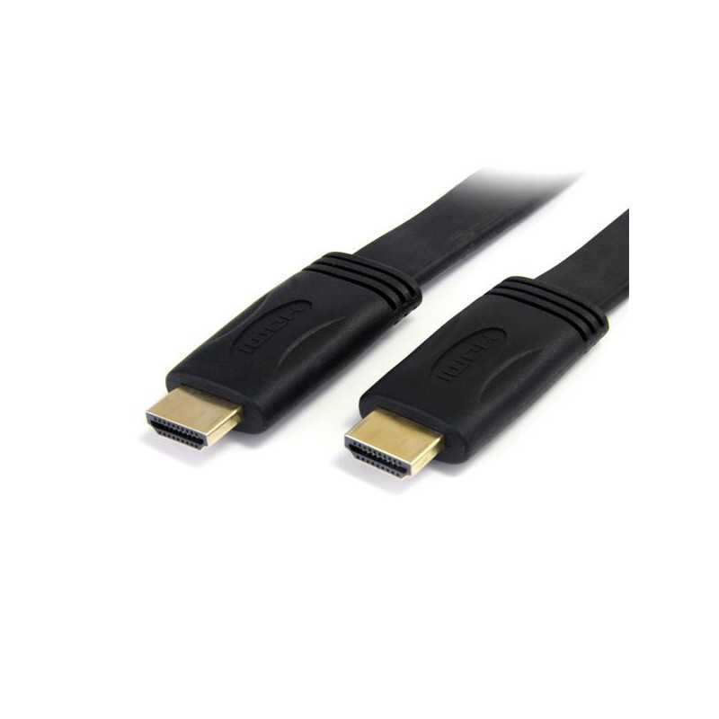 StarTech.com Cavo HDMI ad alta velocità da 5 m - Cavo piatto Ultra HD 4k x 2k con Ethernet - HDMI - M/M HDMM5MFL