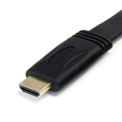 StarTech.com Cavo HDMI ad alta velocità da 5 m - Cavo piatto Ultra HD 4k x 2k con Ethernet - HDMI - M/M HDMM5MFL