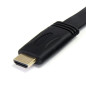 StarTech.com Cavo HDMI ad alta velocità da 5 m - Cavo piatto Ultra HD 4k x 2k con Ethernet - HDMI - M/M HDMM5MFL