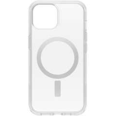 Cover per iPhone 16e, 15, 14, 13 OtterBox Symmetry Seires Clear MagSafe, resistente a shock e cadute