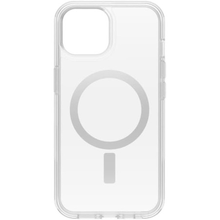 Cover per iPhone 16e, 15, 14, 13 OtterBox Symmetry Seires Clear MagSafe, resistente a shock e cadute