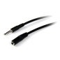 StarTech.com Cavo di prolunga 2 m per auricolari TRRS a 4 posizioni da 3,5 mm - M/F MUHSMF2M