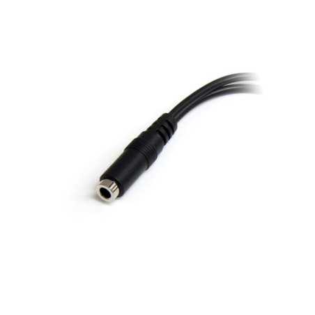 StarTech.com Adattatore splitter cuffie a 4 pin da 3,5 mm a 2x 3,5 mm a 3 pin - F/M MUYHSFMM