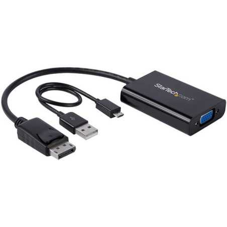 StarTech.com Adattatore DisplayPort a VGA - Convertitore DP a VGA con audio - 1920 x 1200 DP2VGAA