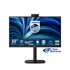 Philips 3000 series 32B2U3601H 00 Monitor PC 80 cm (31.5") 2560 x 1440 Pixel Quad HD LCD Nero